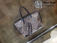 Goyard Black Anjou Tote PM Bag 黑 雙面 小號