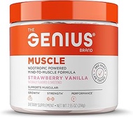 Genius Muscle Builder – Best Natural Anabolic Growth Optimizer for Men & Women | True Weight Gainer