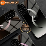 Latest Realme C67 4G Glossy Glass Softcase [SK-69] Realme C67 4G Phone Case - Phone Protector - Phon