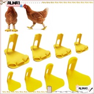 ALMA 4pcs Duck Leg Splint, Reusable Ightweight Chicken Leg Splint, Professional Adjustable Durablel 