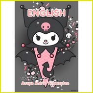 ◆ ☎ ◷ SANRIO PERSONALIZED NOTEBOOKS 50 LEAVES KUROMI  WRITING COMPOSITION SPIRAL