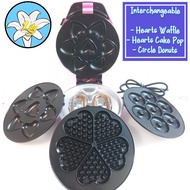 Dessert Maker Morgan Funtastic Trinity MDM-A283 (Pink) [All 3 pair interchangeable plate mould]