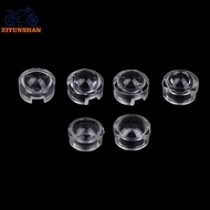 ziyunshan 10Pcs 13MM LED Lens 1W 3W 5W High Power Lights Lense 15 30 45 60 90 100 Degree PMMA Smooth