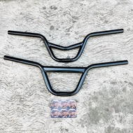 BMX BIKE STEERING BAR MODEL LONTONG M 3 SPOKES BMX STEERING WHEEL THICK MATERIAL