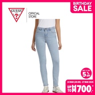 Guess กางเกงยีนส์ผู้หญิง High-Rise Skinny Jeans รุ่น W4YA92D5CB3 สียีนส์
