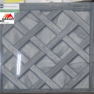 Granit Parquet Serat Kayu Motif Kayu Glossy Ukuran 60x60 KW1