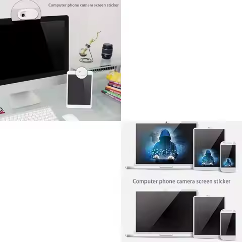 B2RD 3 Pcs Webcam Cover Privacy Protector Shutter Slider For Laptop Tablet Camera