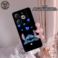 HP Latest Infinix Smart 8 PLUS 2024 Case - Leviora Case - Fashion Stitch Case - Smart 8 PLUS 2024 So