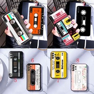 Samsung A06 A16 M35 J730 J7 Pro A82 M20 M30 A73 A5 2017 Quantum 2 SX63 Old style cassette tape Soft 