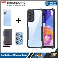 4in1 Case Package Samsung A23 4G Samsung A23 5G Bonus Screen Protector Bonus TG Camera and Garskin