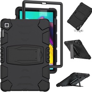 Samsung Galaxy Tab S5E 10.5 SM-T720 3 Layer Full Protection Heavy Duty Rugged Kids Case Built-in Kickstand Holder