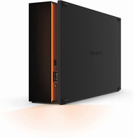 Seagate FireCuda Gaming Hub External Hard Drive HDD 8TB - USB 3.2, Customizable RGB LED Lighting, Dual Forward-Facing USB for Desktop PC with Rescue Services (STKK8000400) 8TB Gaming Hub