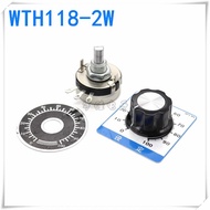New Upgraded Version WTH118-1A2W Potentiometer 1K2K24K710K22K47K100K 220K 470K