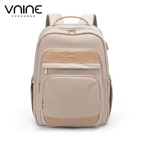 V.NINE Womens Backpack Bags Large Capacity Laptop 15 6 inch Backpack Woman Multipocket Anti Theft Ba