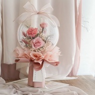 【客製化禮物】康乃馨 媽媽 波波球 花束 生日禮物聖誕禮盒