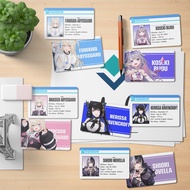 Photocard Hololive EN ADVENT - Shiori Novella - Koseki Bijou - Nerissa Ravencroft - Fuwawa Abyssgard