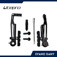 V Brake Litepro Set Long Black Brake Canvas