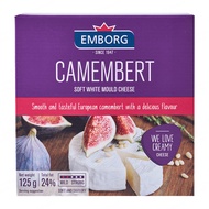 Emborg Camembert Soft White Mould Cheese 125g