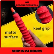 GY Matte Keel Grip for Badminton Rackets 1.1m Holed Breathable Anti-Slip Sweat Grips 8 color availab