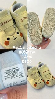 ASICS x Pokémon 聯名款 Pikachu 童裝鞋