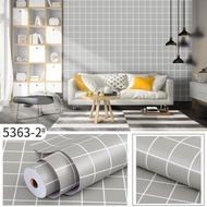 10m Giấy dán tường một màu [GIÁ Sỉ ] - 10m decal dán tường màu trơn có keo sẵn thời thượng  QT998