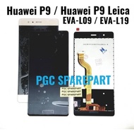 Original OEM LCD Touchscreen Fullset Huawei P9 - P9 Leica - EVA-L09 - EVA-L19 - Bukan P9 Lite