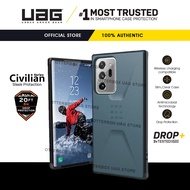 UAG Note 20 Ultra / Note 20 Case Cover Samsung Galaxy Civilian with Sleek Ultra-Thin Shock-Absorbent Protective Cover | Authentic Original