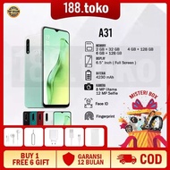 HP Oppo A31 Baharu (8GB RAM + 256GB ROM) 6.5 inci Telefon Pintar Asal, Stok Malaysia