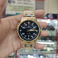 Jam Tangan Benderson Pria Original Tahan Air Rantai Hitam Type 1068M