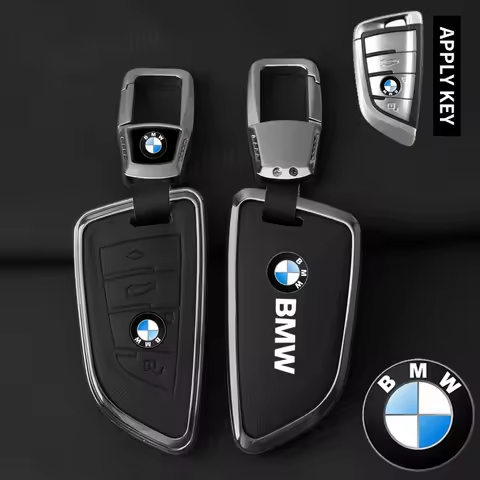 For BMW 1 3 5 7 Series X1 X3 X4 X5 F10 F15 F16 F20 F30 F18 F25 M3 M4 E34 Key Case Cover Alloy Shell 