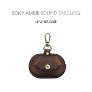 ซองหนังแท้สำหรับ Ambie Sound Earcuffs กันกระแทกสำหรับหูฟังกล่องชาร์จ Retro Case