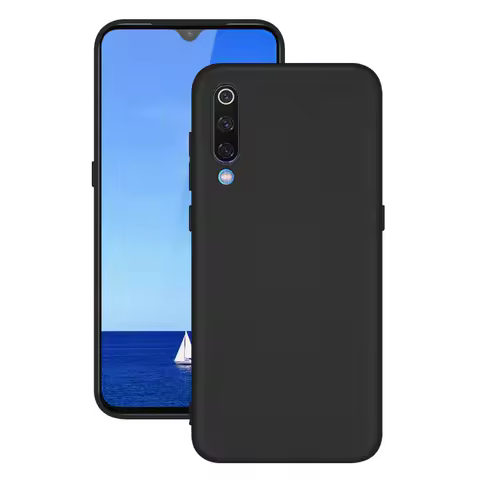 AAA For xiaomi9 xiomi 9se solid candy color silicone case on for xiaomi mi 9 mi9 se yellow thin tpu 