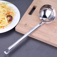 QQMALL Restaurant Colander Hot Pot Scoop Strainer Spoon Double-Use Creative Stainless Steel Multifunction Home Fondue Soup Ladle