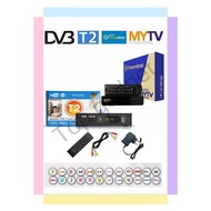 Harga borong！MYTV T2 Decoder DVB T2 TV Box  TV Tuner Terrestrial Receiver