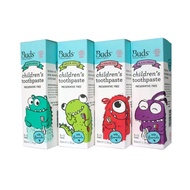 Buds Children Toothpaste with FLUORIDE (3-12 Years Old)