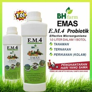 EM4 Effective Microorganisms EM4 Penternakan EM4 Perikanan Em4 Pertanian Baja EM Baja EM4 Beta Fish 