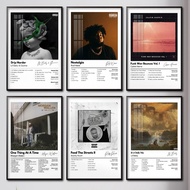 (Part 1) Collection of Famous International Music Albums Composite frames for living room wall decor