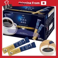 AGF AGF  A Little Luxury Coffee Shop Black Sticks Special Blend 100 Sticks  Stick Coffee   Instant C
