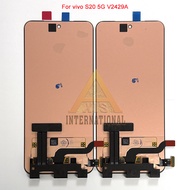 ต้นฉบับ6.67 "Amoled สำหรับ Vivo S20 5G V2429A จอแสดงผล LCD แผงหน้าจอสัมผัส Digitizer สำหรับ Vivo S20