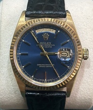 Rolex DayDate 18038罕見藍面