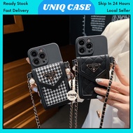 OPPO Reno 10 11 12 13 14 13F 14F Pro Pro+ Plus A3 A5 Pro A98 4G 5G sling wallet case 手机壳