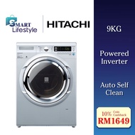 HITACHI 9KG Powered Inverter Front Loading Washing Machine BD-90XAV