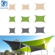 Gazechimp Fabric Awning Shelter, Waterproof Shade Sail Rectangle Awning Canopy for Patio