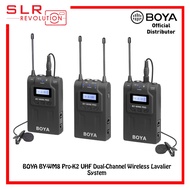 Boya BY-WM8 PRO K2 UHF Dual-Channel Wireless Microphone System