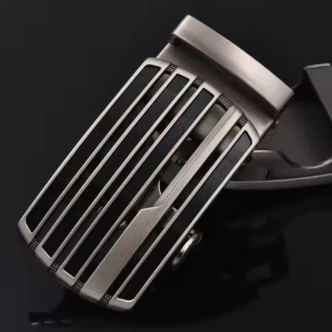 Men's Business Alloy Automatic Buckle Unique Men Plaque Belt Buckles for 3.5cm Men Apparel Accessori