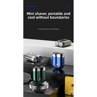 New Dual-Head Mini Magnetic Shaver Portable Rechargeable Electric Shaver for Men