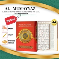 Mushaf Almumayyaz A4 Tajwid Color, Word Transliteration, And Word Translation