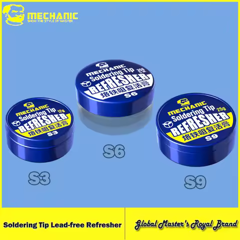 【MECHANIC】 S Series Lead-free Soldering Tip Refresher Welding Flux Cream For Phone Repair Solder Tip