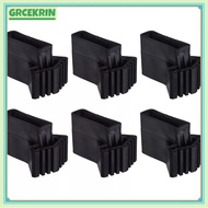 <GRCEKRIN> 4/6Pcs Replacement Non Slip Rubber Folding Ladder Leg Feet Pads Foot Covers