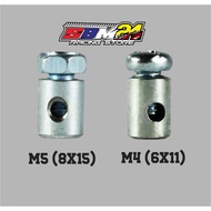 Clutch Nipple M5-5 8 x 15 mm-8x15mm-8 x 15mm / M4-M 4 6x11-6 x 11 Kupling Wire Nipple